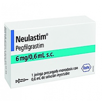 Neulastim 6 mg / 0.6 mL ( Pegfilgrastim ) prefilled syringe