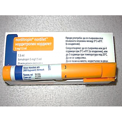 Norditropin Nordilet 5 mg / 1.5 mL ( somatropin ) Prefilled Pen S.C.