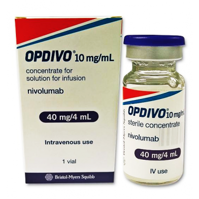 OPDIVO 40 mg / 4 mL vial ( nivolumab ) solution for iv infusion