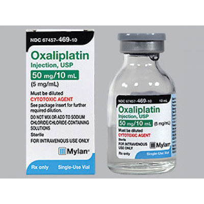 Oxaliplatin 50 mg / 10 ml Vial Solution for IV Infusion