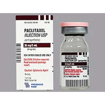 Paclitaxel 6 mg / ml 30 mg vial concentrate for solution for infusion