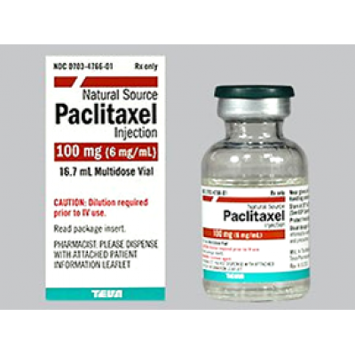 Paclitaxel 6 mg / ml 100 mg Vial ( Paclitaxel ) concentrate for solution for infusion