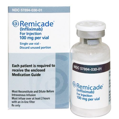 REMICADE ® 100 MG VIAL ( INFLIXIMAB ) FOR IV INFUSION