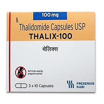 Thalix 100 mg Capsule ( Thalidomide ) 30 capsules