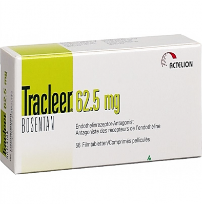 Tracleer 62.5 mg ( bosentan ) film-coated tablets