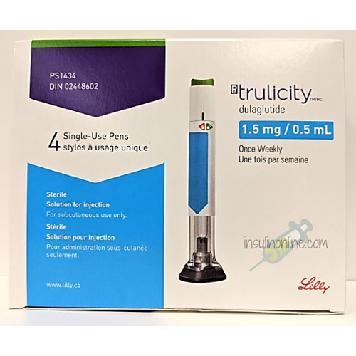 Trulicity 1.5 mg ( dulaglutide ) solution for injection in prefilled pen