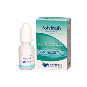 POLYFRESH 2 mg / ml Eye Drops ( Sodium Hyaluronate ) 10 ml