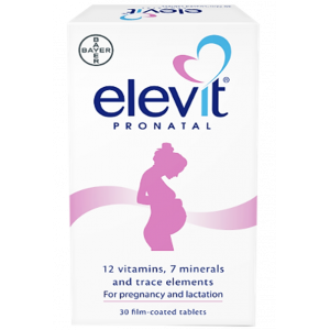 Elevit Pronatal Multivitamin For Pregnancy & Lactation 30 film-coated tablets