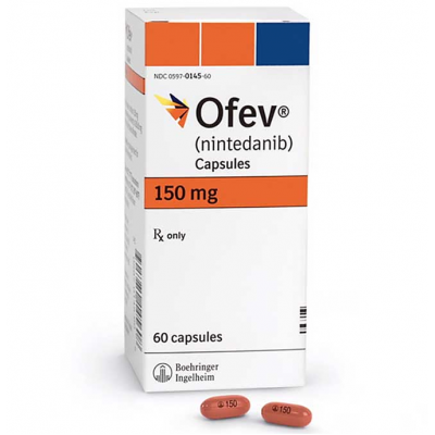 Ofev 150 mg ( Nentedanib ) 60 capsules