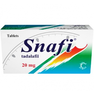 Snafi 20 mg ( Tadalafil ) 2 film-coated tablets