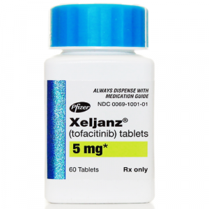 XELJANZ 5 MG ( TOFACITINIB ) 60 TABLETS