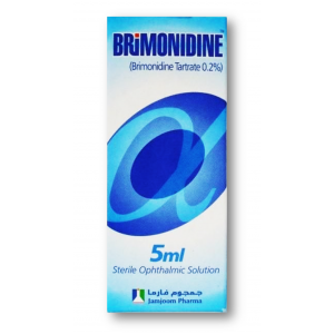 BRIMONIDINE 0.2% EYE DROPS ( BRIMONIDINE TARTARATE ) 5 ML