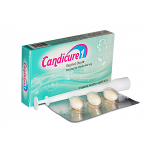 CANDICURE - 1 600 MG ( ISOCONAZOLE ) 3 VAGINAL OVULES