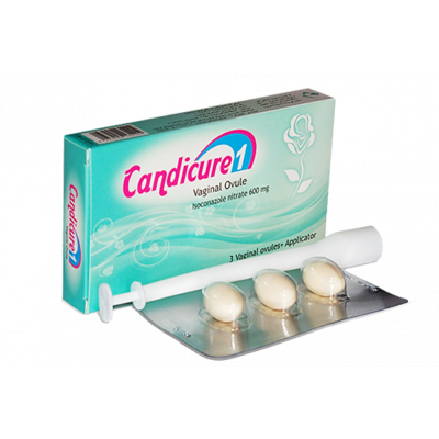 CANDICURE - 1 600 MG ( ISOCONAZOLE ) 3 VAGINAL OVULES