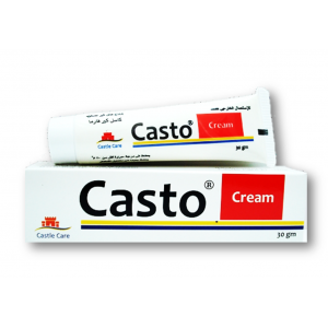 CASTO SOOTHING CREAM ( CHAMOMILE EXTRACT + PANTHENOL + PEANUT OIL + SESAME OIL ) 50 GM