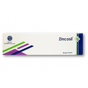 ZINCOSIL TOPICAL SOOTHING CREAM ( DIMETHICONE + ZINC OXIDE ) 20 GM