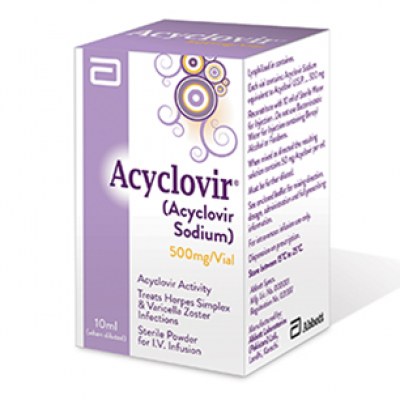 Acyclovir 500 mg ( Aciclovir ) Powder for Solution for Infusion Vial