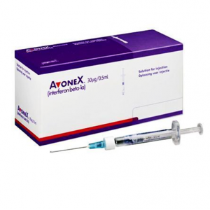 AVONEX 30 mcg  ( Interferon Beta-1a ) 4 Syringes
