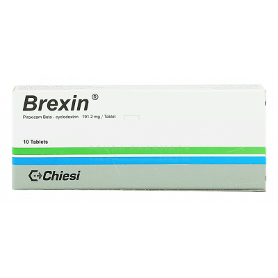 BREXIN 20 MG ( PIROXICAM ) 10 TABLETS