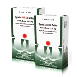 Epoetin 2000 I.U. ( Recombinant Erythropoietin ) Vial