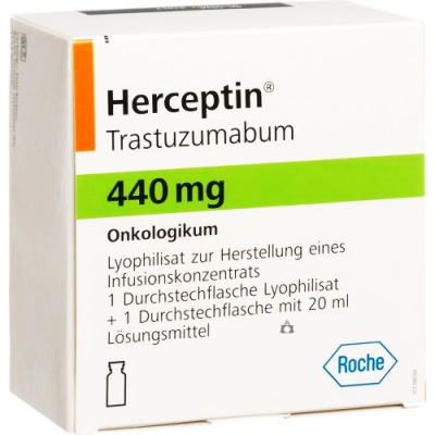 Herceptin 440 mg ( Trastuzumab ) IV Infusion Vial 