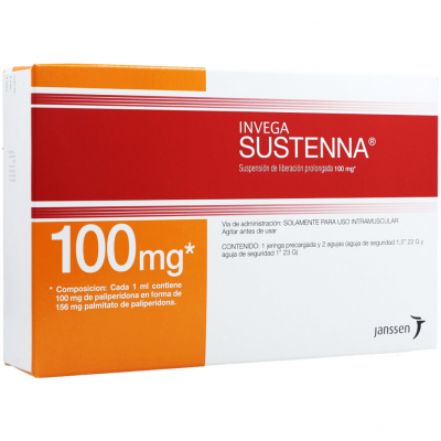 INVEGA SUSTENNA ® 100 mg / ml ( Paliperidone) Pre-Filled Syringe I.M