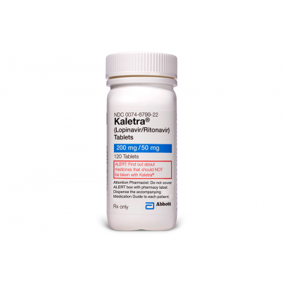 KALETRA ® 200 mg / 50 mg ( lopinavir / ritonavir ) 120 tablets