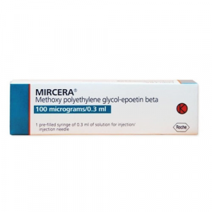 MIRCERA 100 MCG / 0.3 ML ( Epoetin Beta ) Pre-Filled Syringe