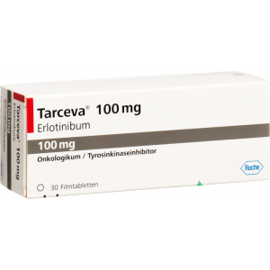 TARCEVA 100 MG ( ERLOTINIB ) 30 FILM-COATED TABLETS