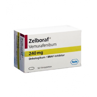 ZELBORAF 240 MG ( VEMURAFENIB ) 56 FILM-COATED TABLETS