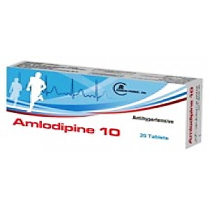 Amlodipine 10 mg ( Amlodipine ) 20 tablets