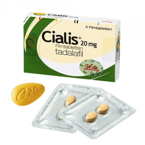 Cialis 20 mg ( Tadalafil ) 4 film-coated tablets