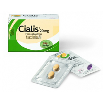 Cialis 20 mg ( Tadalafil ) 2 film-coated tablets