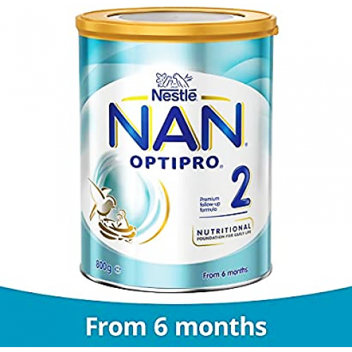 Nestle NAN OPTIPRO 2 Premium Baby Follow-on Formula Powder, From 6