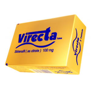 Virecta 100 mg ( Sildenafil ) 9 film-coated tablets