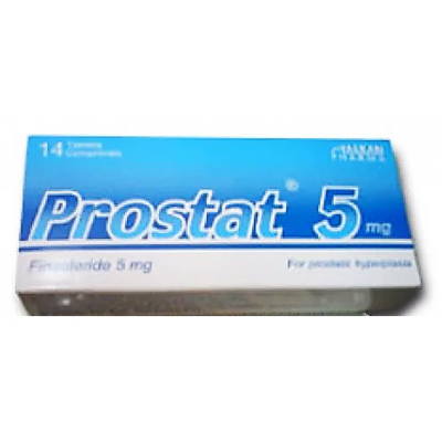 PROSTAT 5 MG ( FINASTERIDE ) 14 FILM-COATED TABLETS