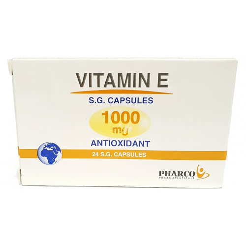 dorst Oh Handvol Vitamin E 1000 mg ( Vitamin E ) 24 capsules