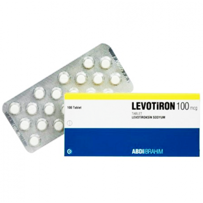 Levotiron 100 mcg ( Levothyroxin ) 50 tablets