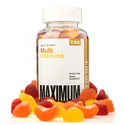 MultiVitamin and Mineral 100 % Maximum Dietary Supplement T-RQ 60 gummies