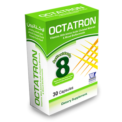 Octatron ( Vitamins A-C-E + Mixed Bioflavonoids + zinc+ molybdenum+ biotin) 30 capsules