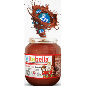 Vitabella Fortified Liquid Chocolate Appetizer Multivitamin & Mineral 350 gm