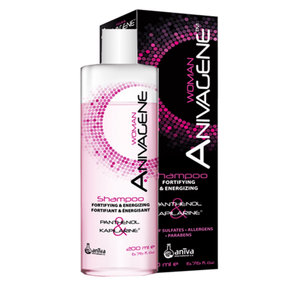 Anivagen Shampoo Fortifying & Energizing For Women With Panthenol & Kapilarine 200 ml