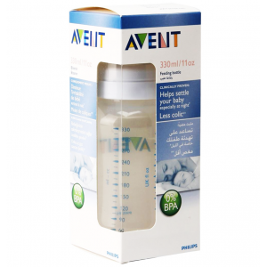 AVENT BIBERON NATURAL 3M+ 330 ML SCF696/17. - Farmacia Tuset