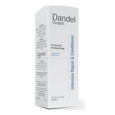Dandel Cream Intensive Repair & Conditioner Anti-Dandruff for combined Scalp 100 gm
