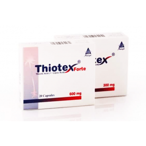 Thiotex 300 mg ( Thioctic Acid = Alpha Lipoic Acid ) 30 capsules