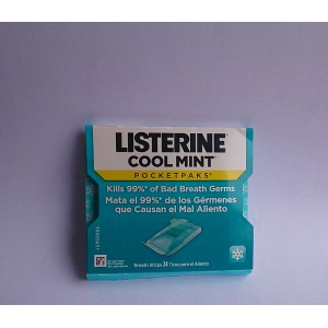 Listerine cool mint  24 tiras
