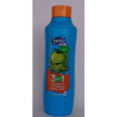suave kids wacky melon 3in1 shampoo 665ml