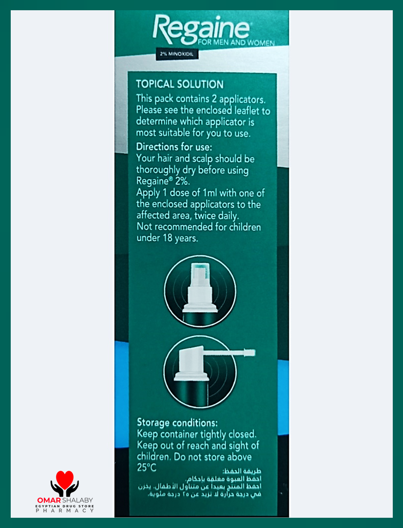 Regaine 2 % Topical For Men & Women ( 60 mL