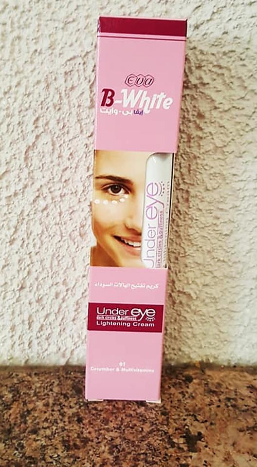 lightening under eye