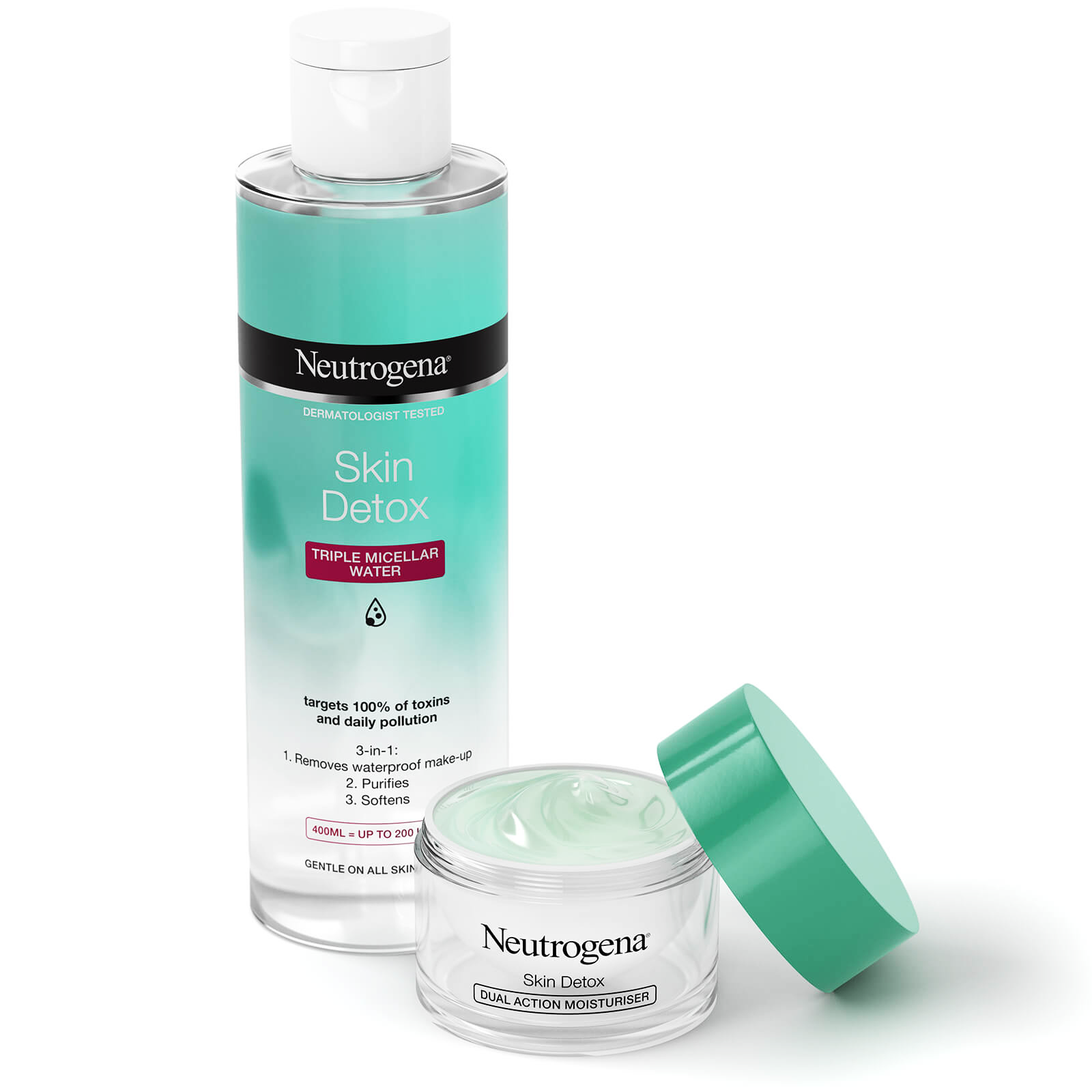 neutrogena skin detox triple micellar water 400ml